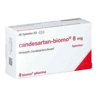 Candesartan-biomo 8mg 98 stk von biomo pharma GmbH PZN 09474946