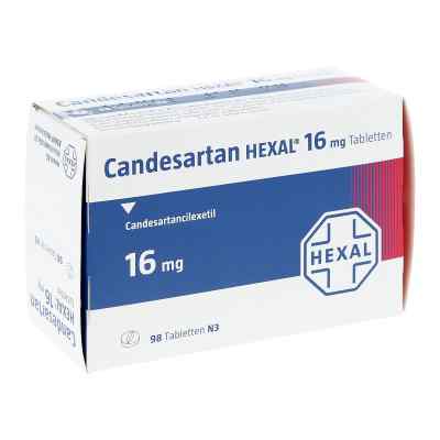 Candesartan HEXAL 16mg 98 stk von Hexal AG PZN 09390646