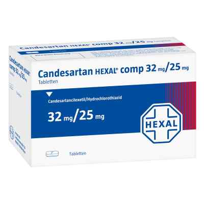 Candesartan HEXAL comp 32mg/25mg 98 stk von Hexal AG PZN 04713518