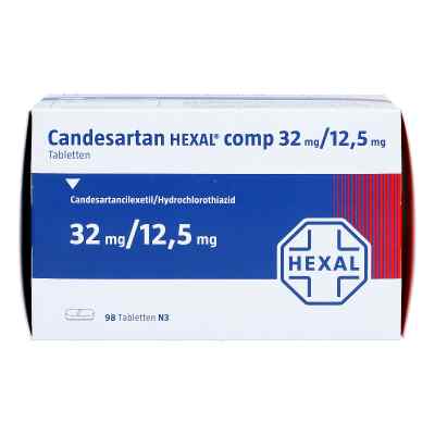 Candesartan HEXAL comp 32mg/12,5mg 98 stk von Hexal AG PZN 04713487