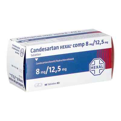 Candesartan HEXAL comp 8mg/12,5mg 98 stk von Hexal AG PZN 09390706