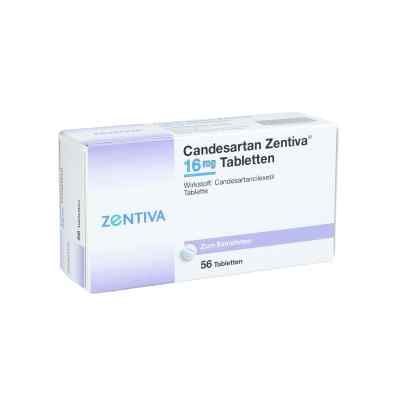 Candesartan Zentiva 16mg 56 stk von Zentiva Pharma GmbH PZN 09392266