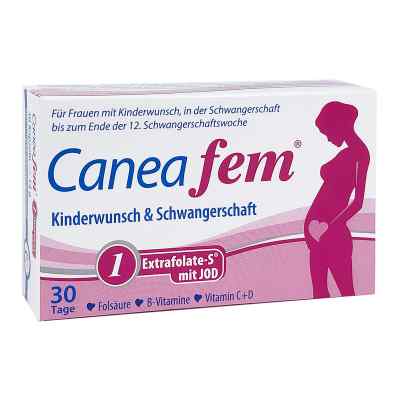 Caneafem 1 Extrafolate-S + Jod Kapseln 30 stk von Pharma Peter GmbH PZN 16228254