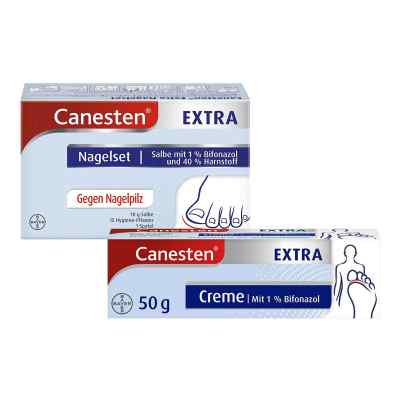 Canesten EXTRA 2-Phasen-Kurztherapie-Set bei Nagelpilz mit 50g E