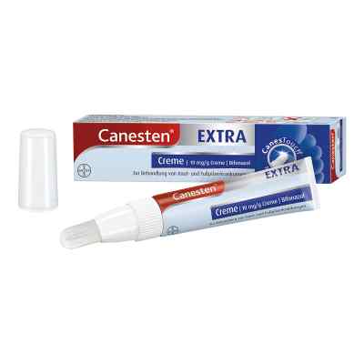 Canesten Extra Creme 10 mg/g mit CanesTouch Applik. 15 g von Bayer Vital GmbH PZN 14160865