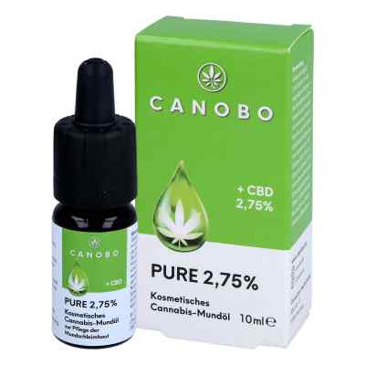 Canobo Pure 2,75% Tropfen zum Einnehmen 10 ml von CannaCare Health GmbH PZN 16756272