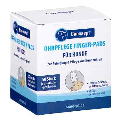 Canosept Ohrpflege Finger-pads für Hunde 50 stk von ARDAP CARE GmbH PZN 16136138