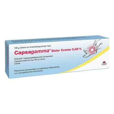 Capsagamma Dolor Creme 0,05% 100 g von Wörwag Pharma GmbH & Co. KG PZN 09647772