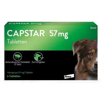 Capstar Tabletten gegen Flöhe für Hunde von 11 bis 57 kg