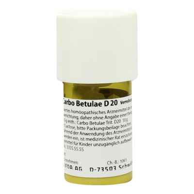 Carbo Betulae D20 Trituration 20 g von WELEDA AG PZN 01615809