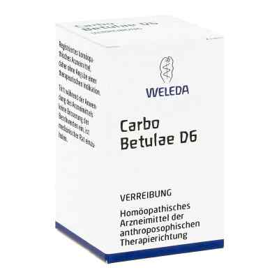 Carbo Betulae D6 Trituration 20 g von WELEDA AG PZN 01615784