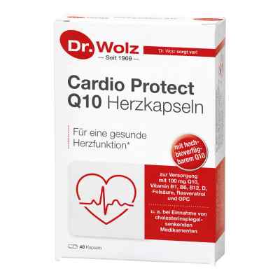 Cardio Protect Q10 Kapseln 40 stk von Dr. Wolz Zell GmbH PZN 18084670