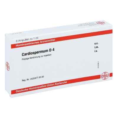 Cardiospermum D4 Ampullen 8X1 ml von DHU-Arzneimittel GmbH & Co. KG PZN 11704916