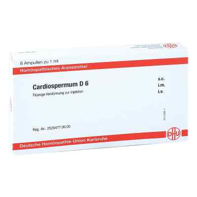 Cardiospermum D6 Ampullen 8X1 ml von DHU-Arzneimittel GmbH & Co. KG PZN 11704922