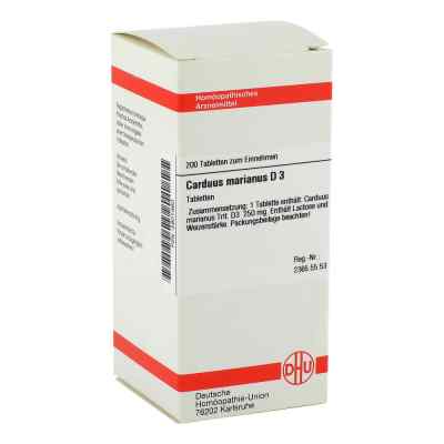 Carduus Marianus D3 Tabletten 200 stk von DHU-Arzneimittel GmbH & Co. KG PZN 02801460