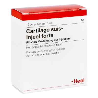 Cartilago suis Injeel forte Ampullen 10 stk von Biologische Heilmittel Heel GmbH PZN 00181220