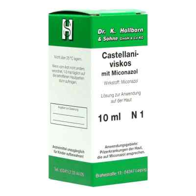 Castellani viscos mit Miconazol 10 ml von Dr.K.Hollborn & Söhne GmbH & Co. PZN 00912770