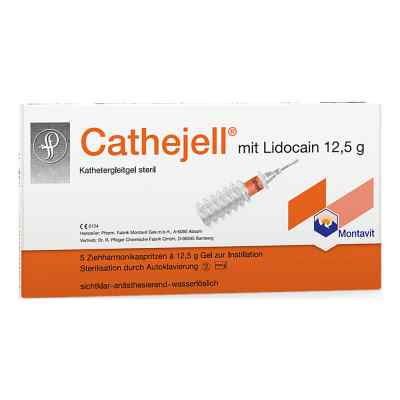 Cathejell Lidocain C steriles Gleitgel Zhs 12,5 g 5 stk von Dr. Pfleger Arzneimittel GmbH PZN 07094079