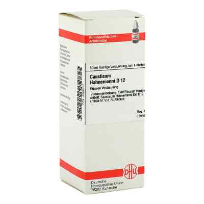 Causticum Hahnemanni D12 Dilution 50 ml von DHU-Arzneimittel GmbH & Co. KG PZN 02809237