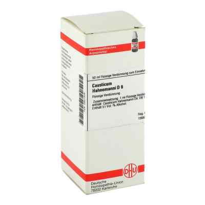 Causticum Hahnemanni D6 Dilution 50 ml von DHU-Arzneimittel GmbH & Co. KG PZN 02801508