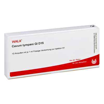 Cavum Tympani Gl D15 Ampullen 10X1 ml von WALA Heilmittel GmbH PZN 02911527