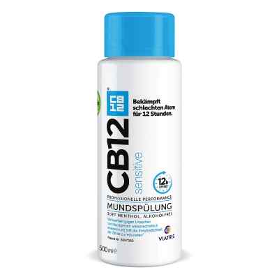 CB12 Mundspülung gegen Mundgeruch: schützt Zähne & Zahnfleisch 500 ml von Cooper Consumer Health Deutschland GmbH PZN 15404921