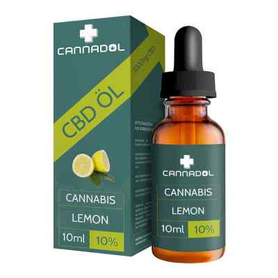 Cbd 10% Bio Cannadol Hanfextrakt Lemon Tropfen 10 ml von Kyberg Pharma Vertriebs GmbH PZN 17838598