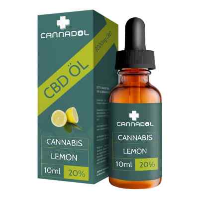 Cbd 20% Bio Cannadol Hanfextrakt Lemon Tropfen 10 ml von Kyberg Pharma Vertriebs GmbH PZN 17838635