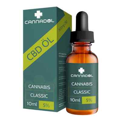 Cbd 5% Bio Cannadol Hanfextrakt Classic Tropfen 10 ml von Kyberg Pharma Vertriebs GmbH PZN 17838569
