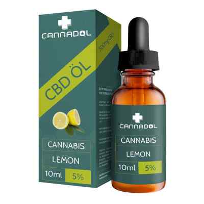 Cbd 5% Bio Cannadol Hanfextrakt Lemon Tropfen 10 ml von Endower GmbH PZN 17838575