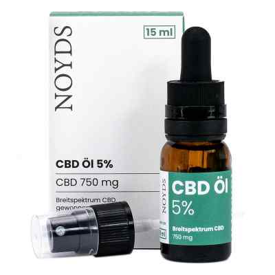 Cbd öl 5% Noyds 15 ml von Rosales Health & Beauty GmbH PZN 17854976