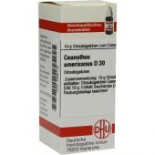 Ceanothus Americanus D30 Globuli 10 g von DHU-Arzneimittel GmbH & Co. KG PZN 07595108