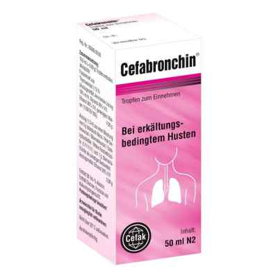Cefabronchin Tropfen zum Einnehmen 50 ml von Cefak KG PZN 10298549