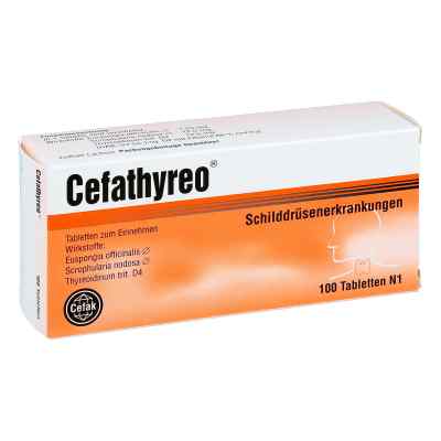 Cefathyreo Tabletten 100 stk von Cefak KG PZN 10004772