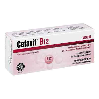 Cefavit B12 Kautabletten 100 stk von Cefak KG PZN 14138943
