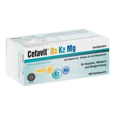 Cefavit D3 K2 Mg 7.000 I.e. Hartkapseln 100 stk von Cefak KG PZN 15580196