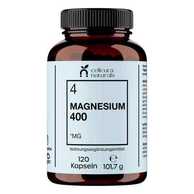 Cellcura Naturals Magnesium 400 Vegan Kapseln