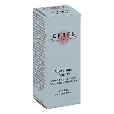 Ceres Ribes nigrum folium Urtinktur 20 ml von CERES Heilmittel GmbH PZN 12724944