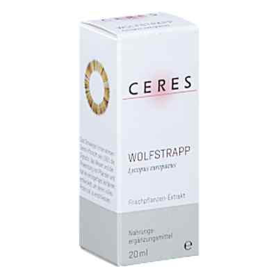 Ceres Wolfstrapp Lycopus Europaeus Extrakt Tropfen