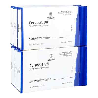 Cerussit D8 Ampullen 48X1 ml von WELEDA AG PZN 02818621