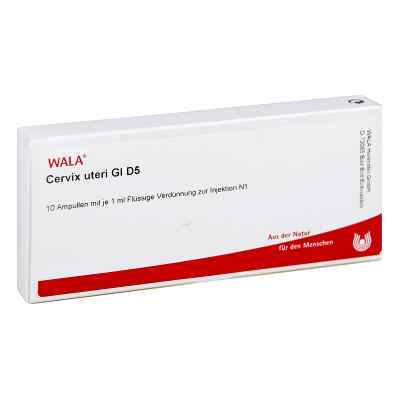 Cervix Uteri Gl D5 Ampullen 10X1 ml von WALA Heilmittel GmbH PZN 02911792