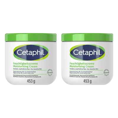 Cetaphil Feuchtigkeitscreme (453 g) 2x456 ml von Galderma Laboratorium GmbH PZN 08105013