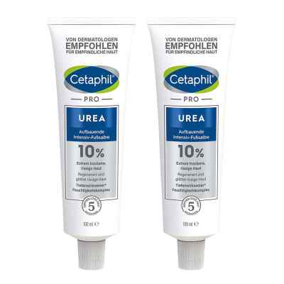 Cetaphil PRO Urea 10% Aufbauende Intensiv Fusssalbe 2x100 g von Galderma Laboratorium GmbH PZN 08104995