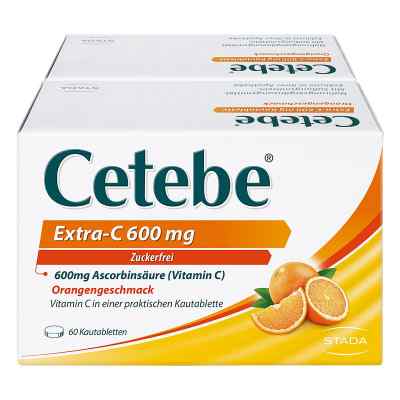 CETEBE Extra-C 600mg mit Orangenschmack