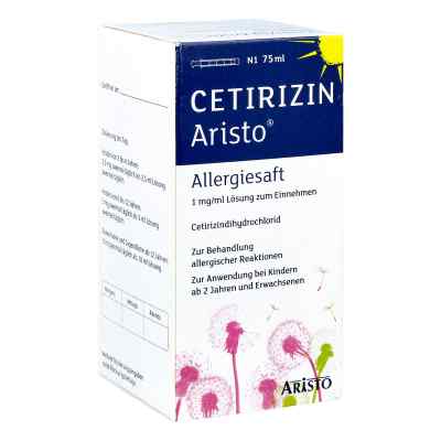 Cetirizin Aristo Allergiesaft 1 mg/ml