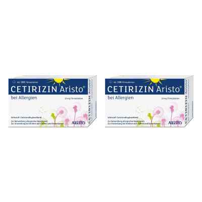 Cetirizin Aristo bei Allergien 10mg 2x100 stk von Aristo Pharma GmbH PZN 08102624