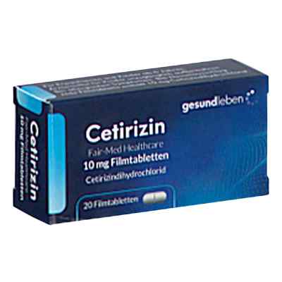 Cetirizin Fair-med Healthcare 10 Mg Filmtabletten /gehe 20 stk von Alliance Healthcare Deutschland GmbH PZN 19063167
