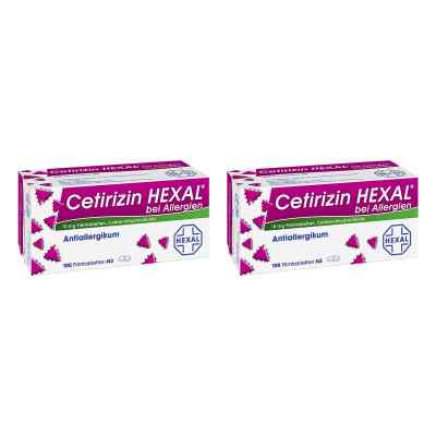 Cetirizin Hexal Filmtabletten Bei Allergien 2 x100 stk von Hexal AG PZN 08102669