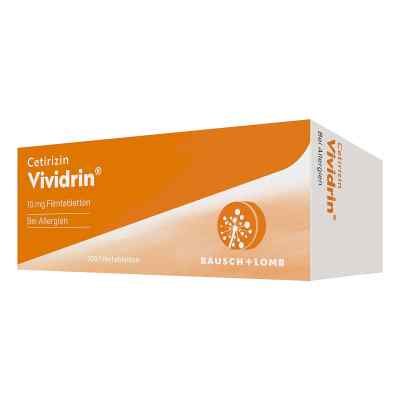 Cetirizin Vividrin - Schnell wirksame Allergietabletten 100 stk von Dr. Gerhard Mann Chem.-pharm.Fab PZN 13168959
