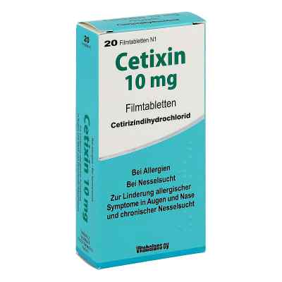 Cetixin 10mg 20 stk von Blanco Pharma GmbH PZN 04704910